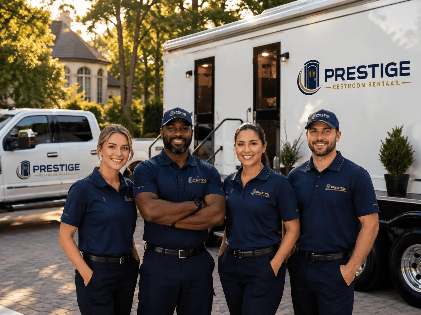 Trusted Luxury Portable Restrooms company in Flora, MS